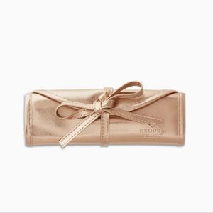 Kendra Scott Limited Edition Jewelry Roll in Rose Gold Case Holder